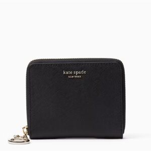 Kate Spade wallet - cameron small slim continental wallet in black